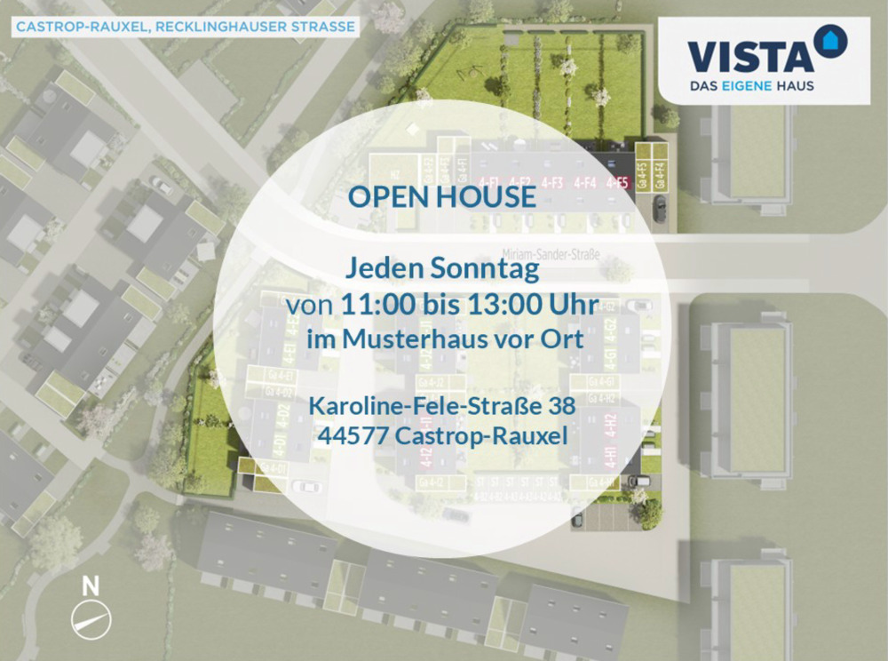Bild Neubauprojekt Beerenbruch-Viertel - VISTA Reihenhäuser