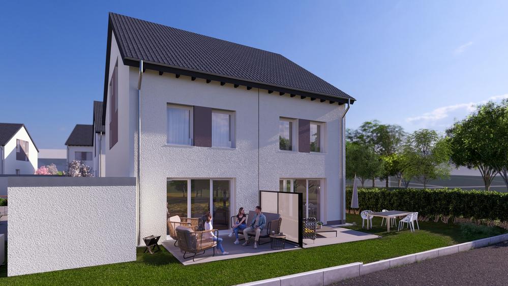 Bild Neubau Häuser Haselnussweg Wülfrath
