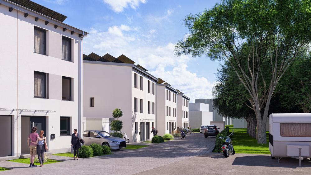 Bild Neubau Häuser Auf dem Loh Essen