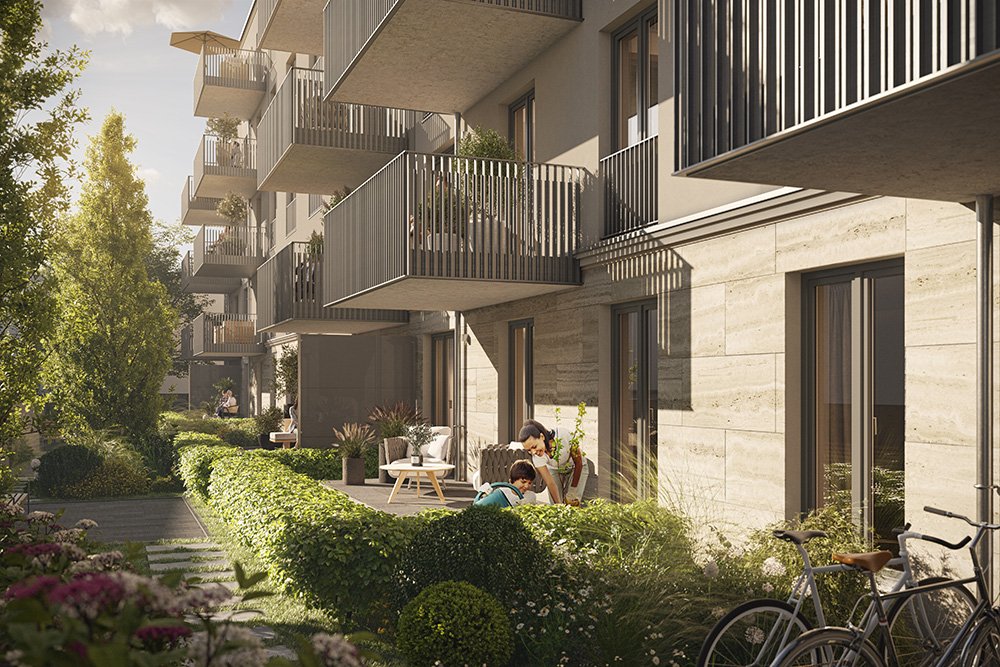 Bild Neubau Eigentumswohnungen Bavariastraße München