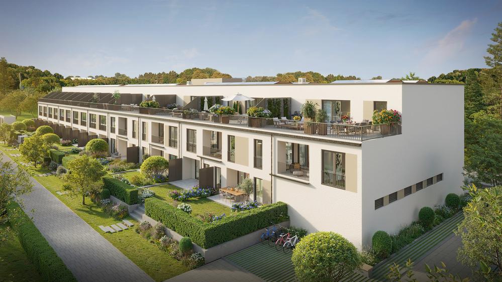 Bild Neubau Eigentumswohnungen und Häuser Münchener Straße Freising