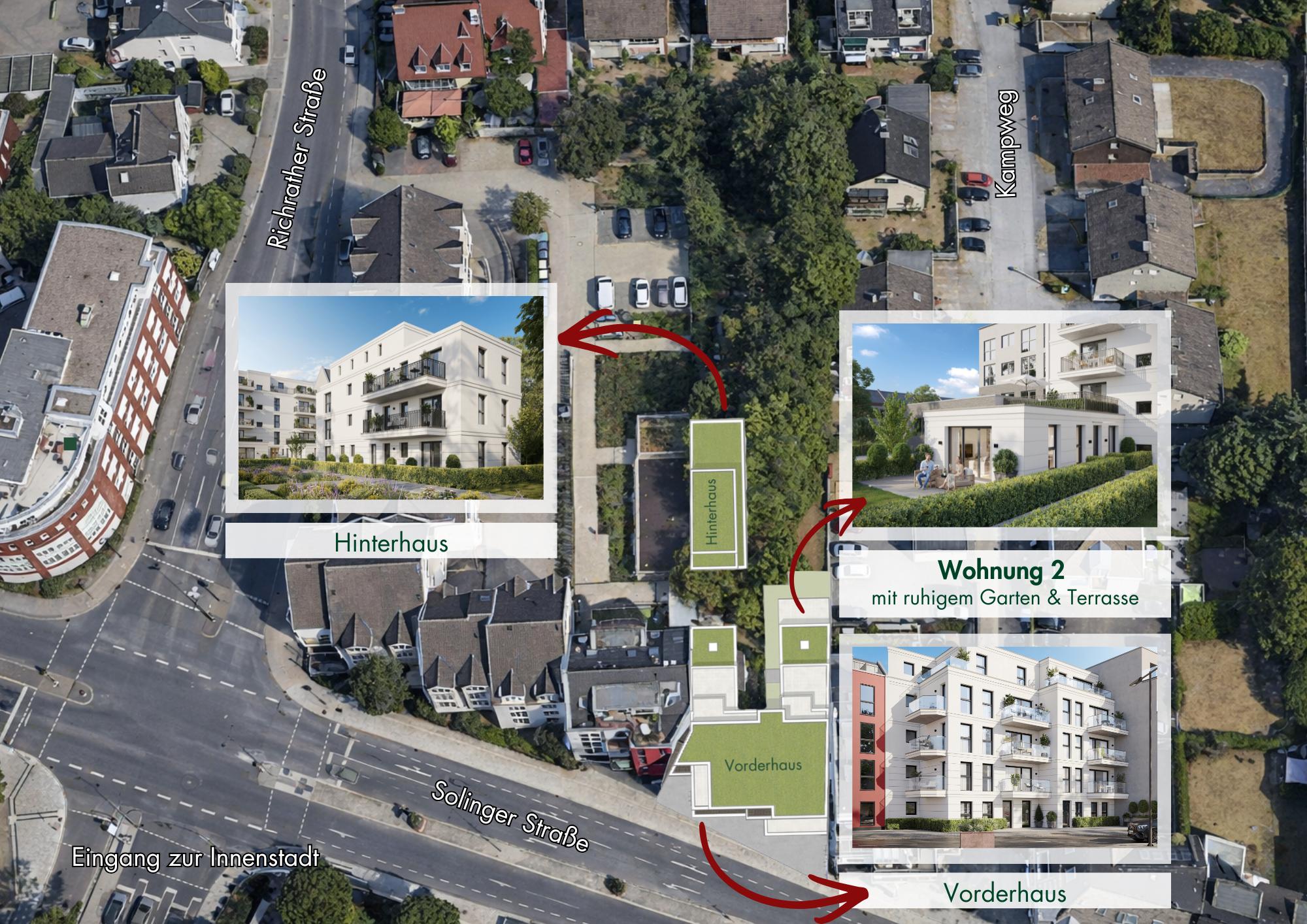 Bild Neubauprojekt Zentrumsduett Langenfeld 