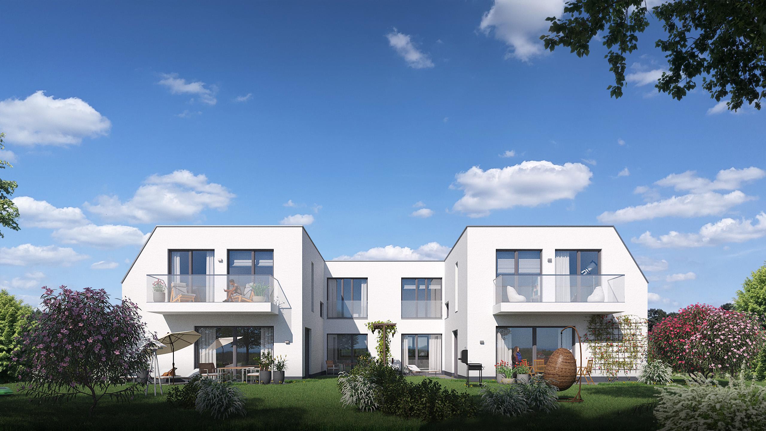 Bild Neubau Häuser Bauerbahn Neuss Bild Neubau Häuser Bauerbahn Neuss