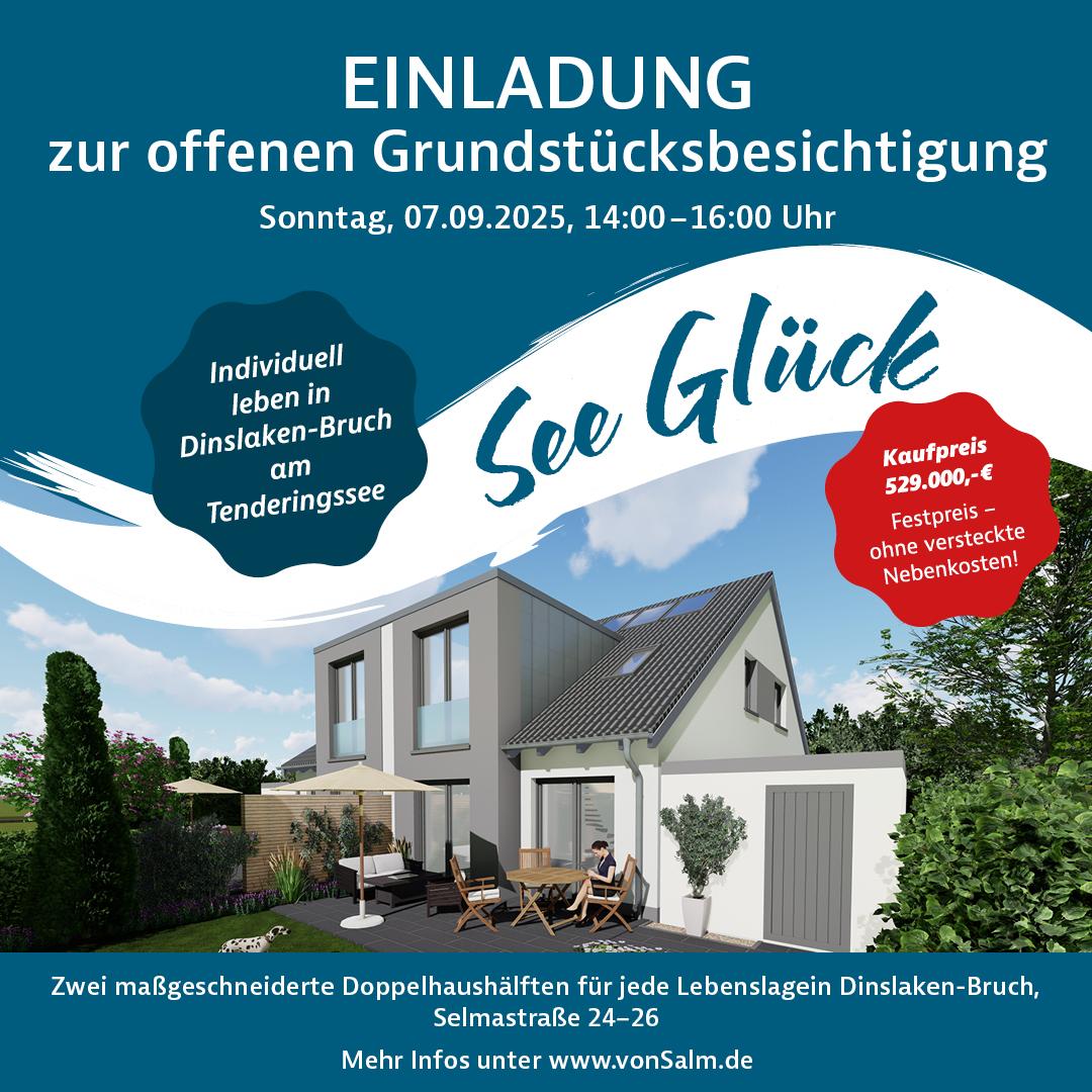 Logo Neubauprojekt SeeGlück, Dinslaken Logo Neubauprojekt SeeGlück, Dinslaken