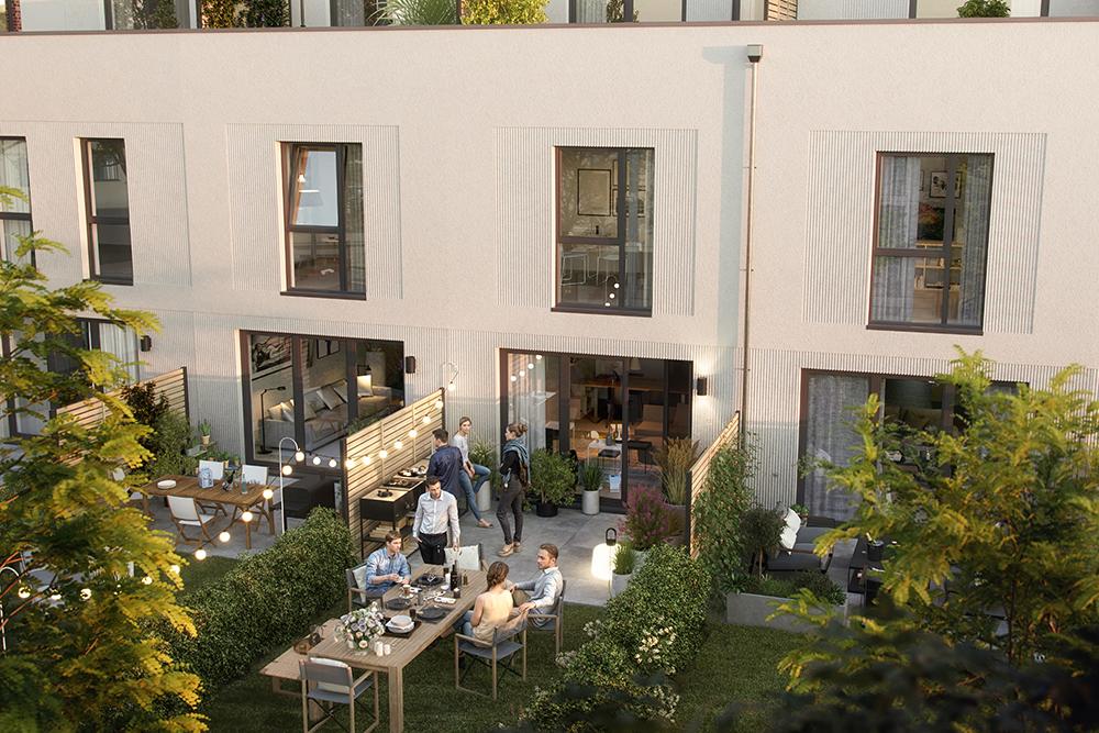 Bild Neubauprojekt Eigentumswohnungen UP TOWN Houses, Lübeck Bild Neubauprojekt Eigentumswohnungen UP TOWN Houses, Lübeck