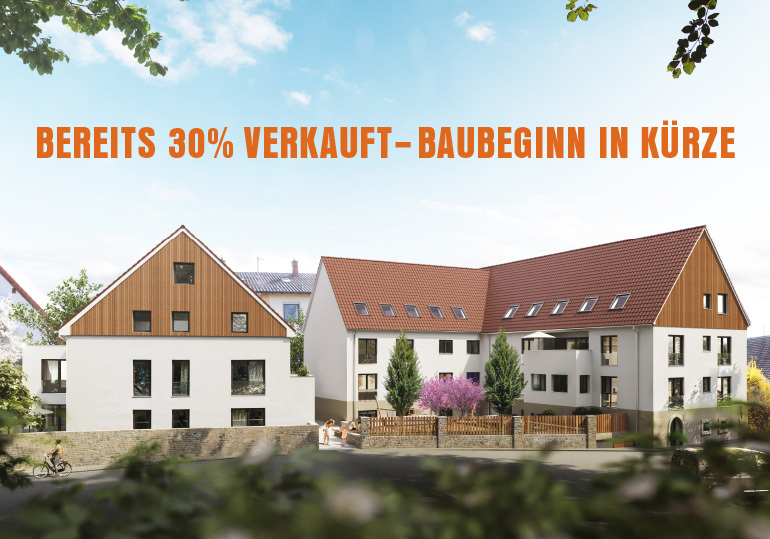 Image new build condominiums Schlossgasse Korntal-Münchingen