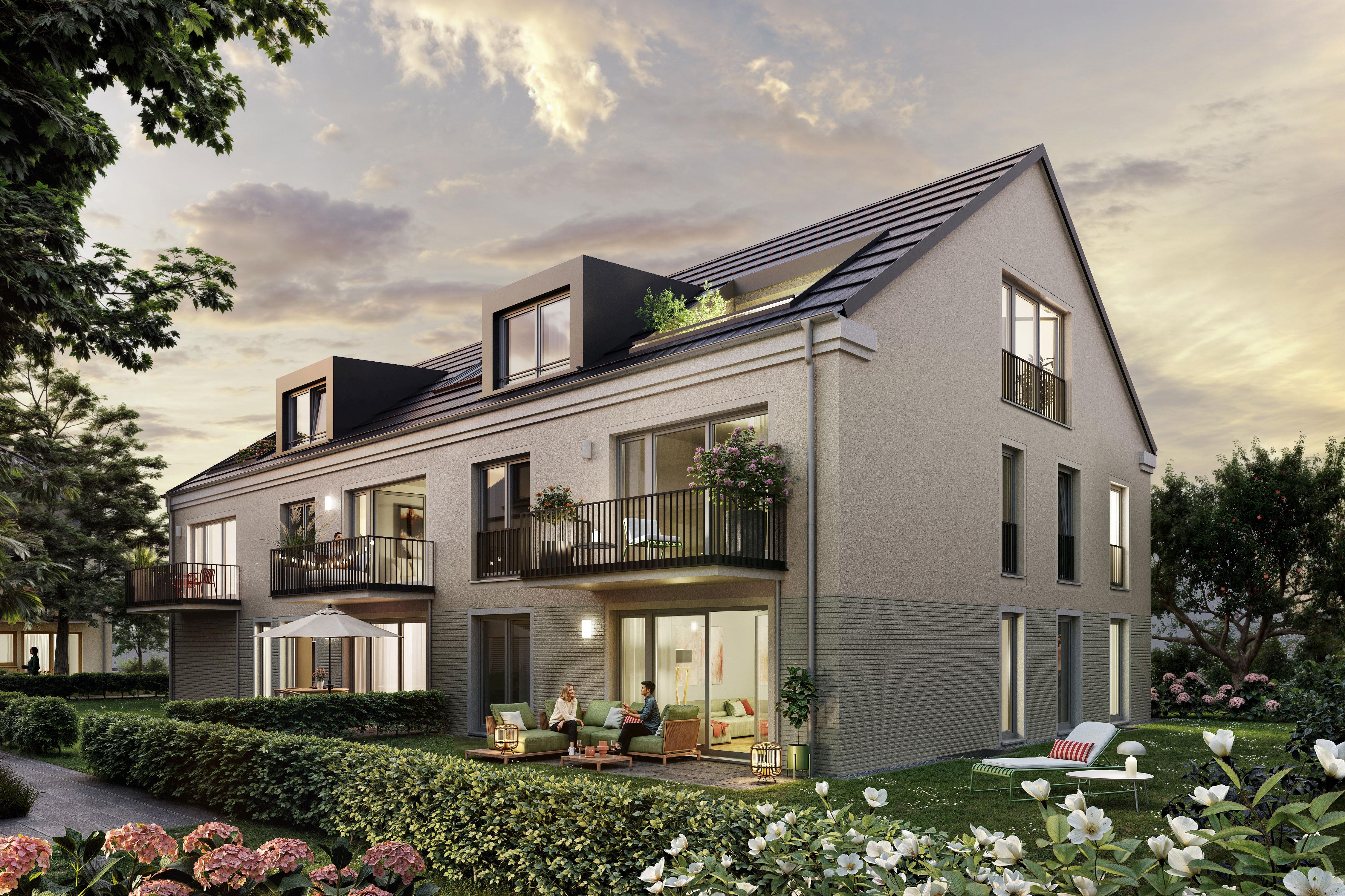 Bild Neubau HOFSTATTGÄRTEN, Aschheim Bild Neubau HOFSTATTGÄRTEN, Aschheim