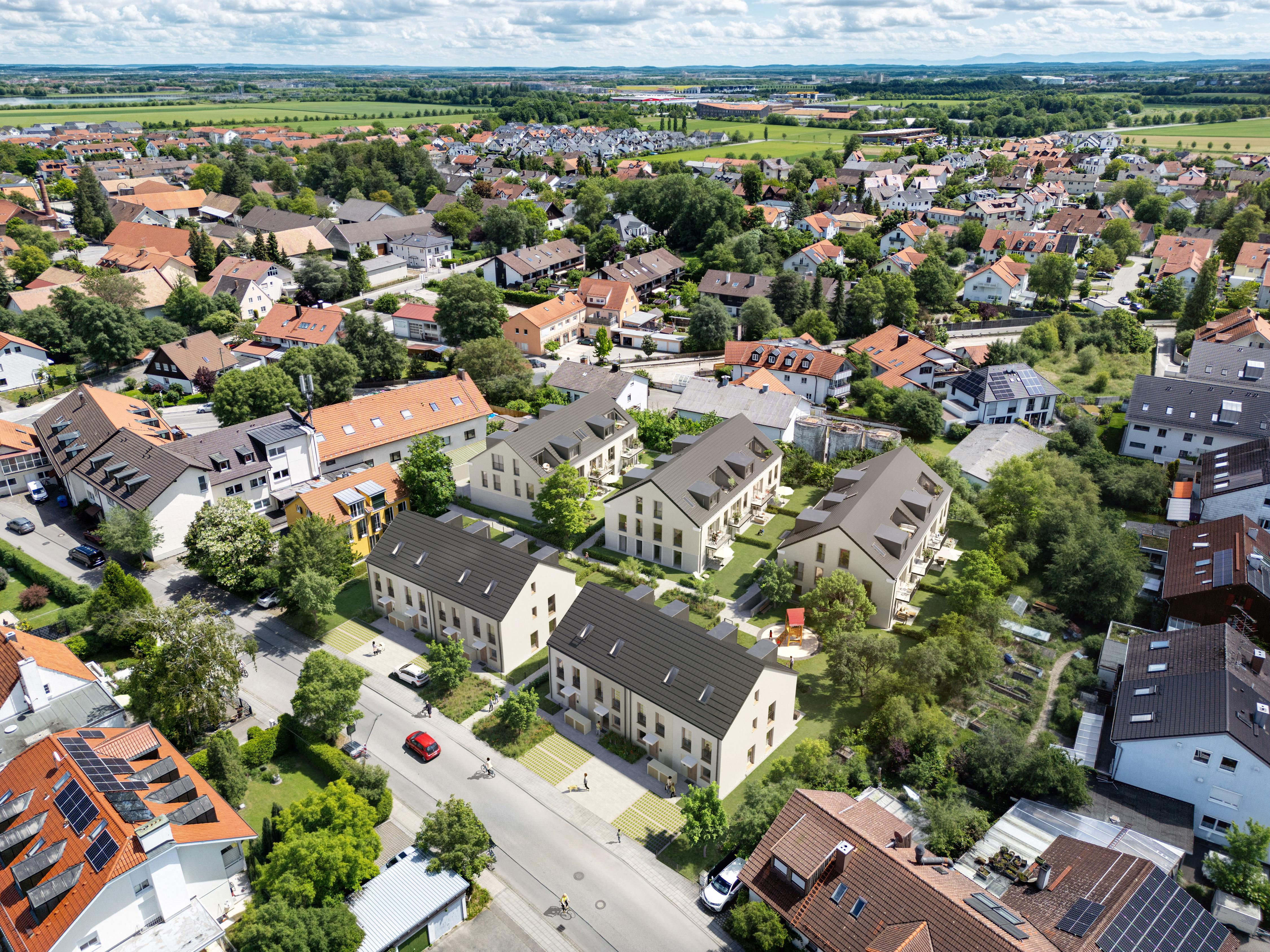 Bild Neubau HOFSTATTGÄRTEN, Aschheim Bild Neubau HOFSTATTGÄRTEN, Aschheim
