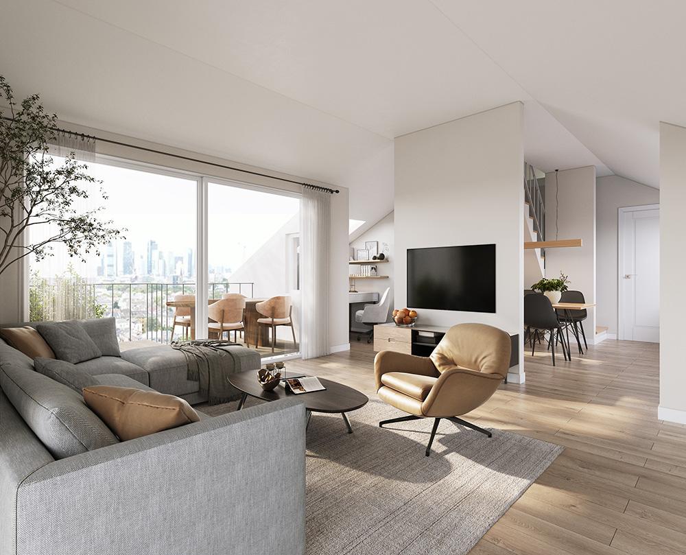 Bild Neubau Studentenapartments Bornheim Living, Frankfurt Bild Neubau Studentenapartments Bornheim Living, Frankfurt