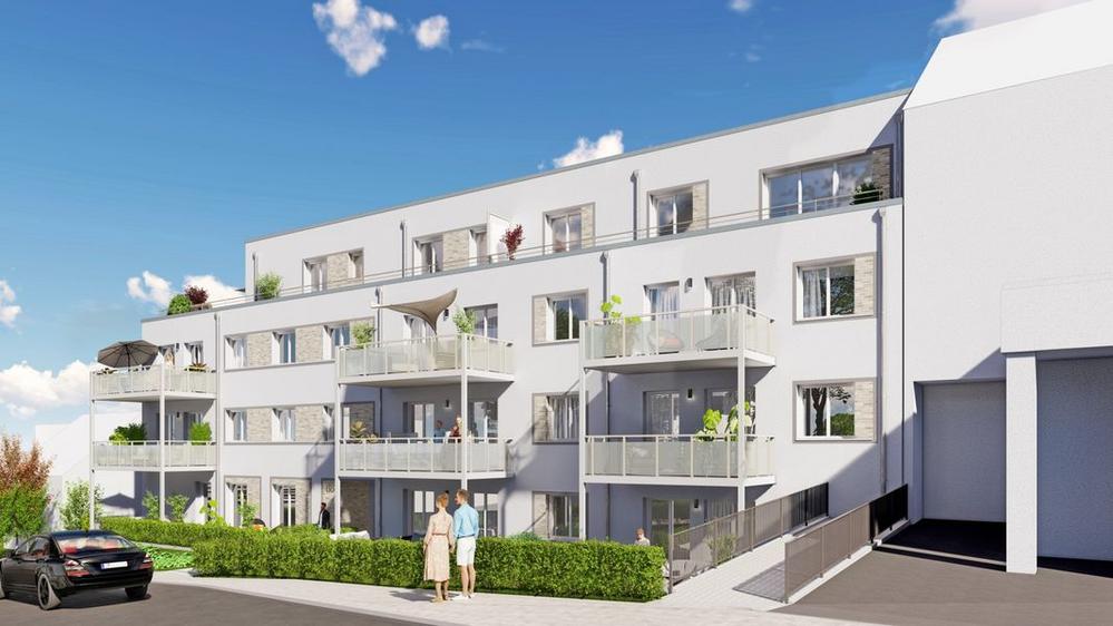 Bild Neubau Schildberg Mülheim an der Ruhr Bild Neubau Schildberg Mülheim an der Ruhr: Bild eines Mehrfamilienhauses