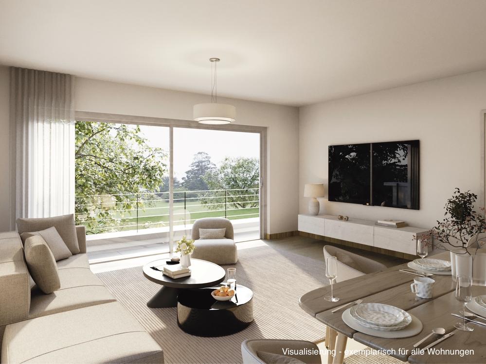 Bild Neubau Eigentumswohnungen FLAIR39, Düsseldorf Bild Neubau Eigentumswohnungen FLAIR39, Düsseldorf: Bild eines hellen Badezimmers