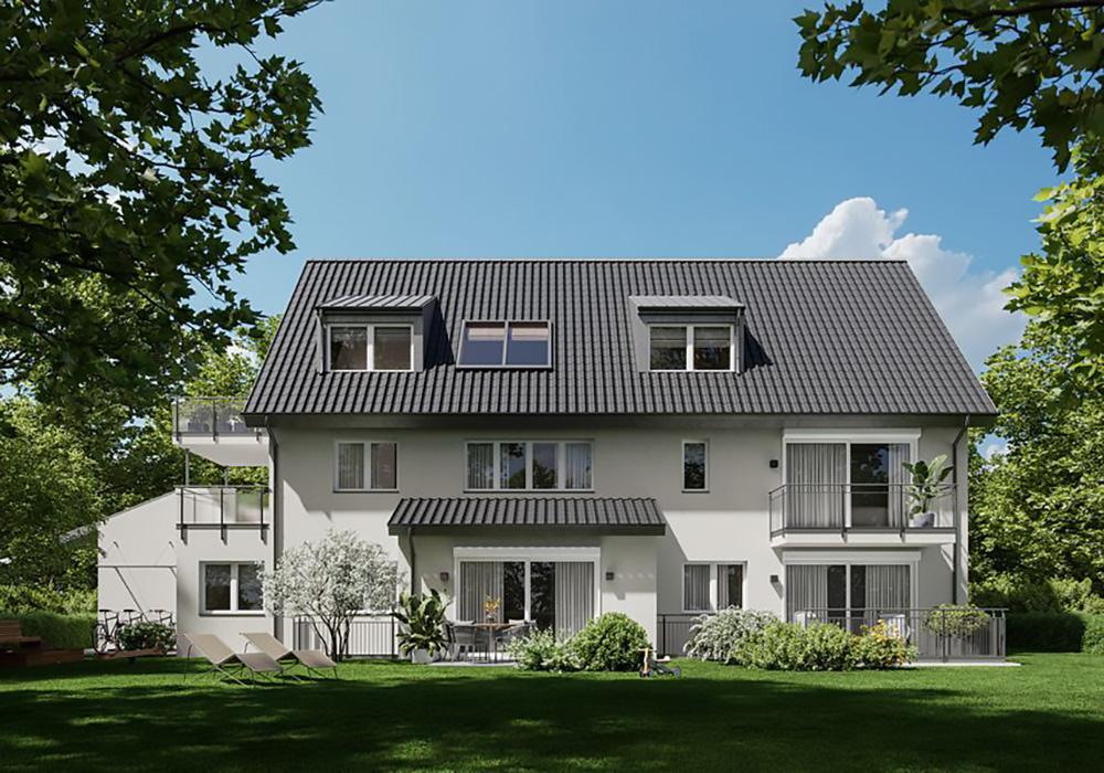 Bild Neubau Eigentumswohnungen Struwelpeterstraße München: Visualisierung eines Mehrfamilienhauses