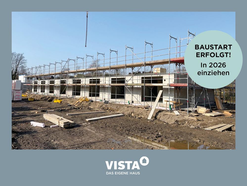 Bild Neubau Hohe Straße Duisburg: Lageplan der Reihenhäuser