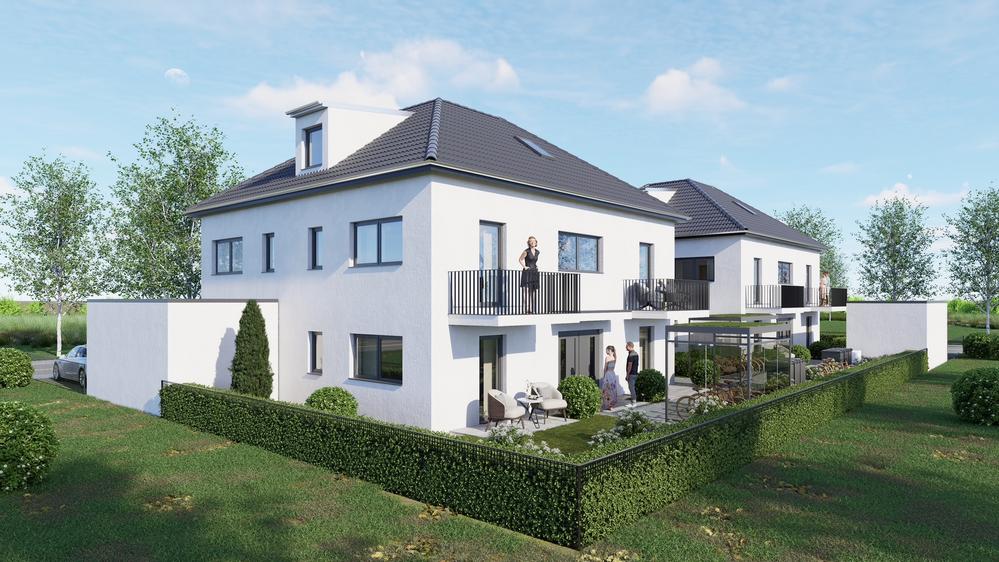 Bild Neubau Studentenapartments Deikestraße München: Bild eines Mehrfamilienhauses