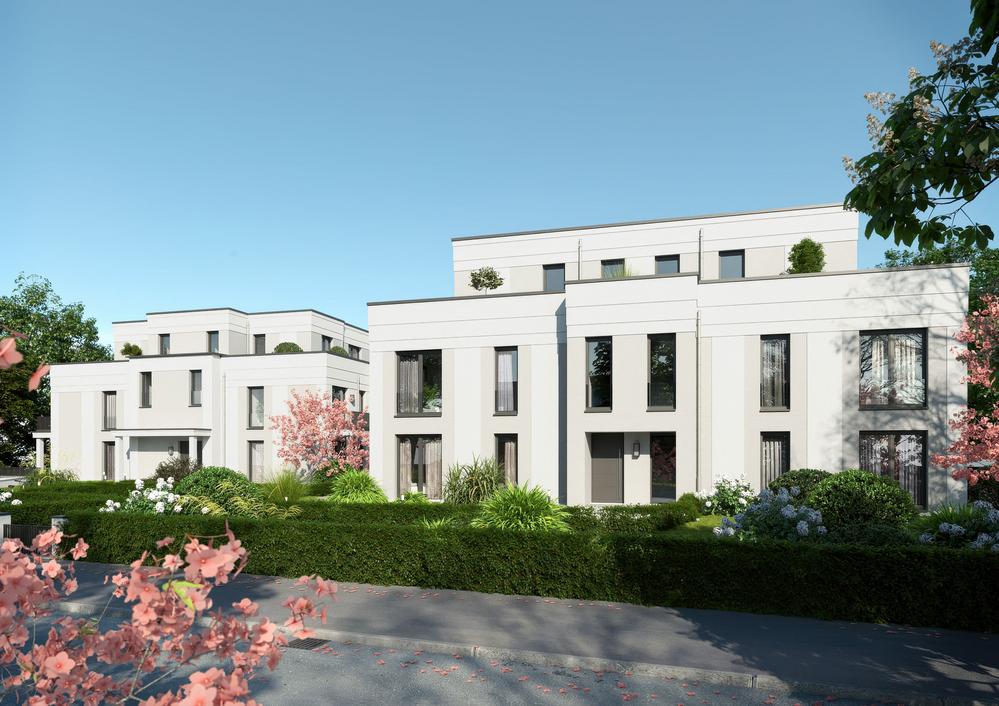 Bild Neubau Eigentumswohnungen Rüdigerstraße Bonn Bild Neubau Eigentumswohnungen Rüdigerstraße Bonn: Visualisierung eines Mehrfamilienhauses