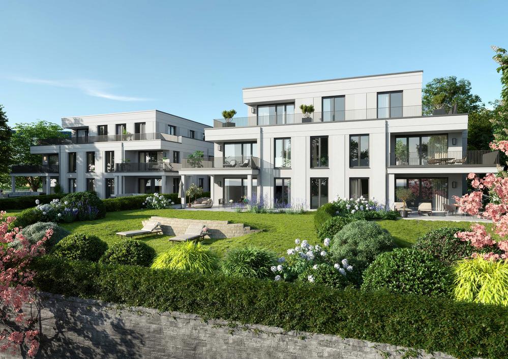 Bild Neubau Eigentumswohnungen Rüdigerstraße Bonn Bild Neubau Eigentumswohnungen Rüdigerstraße Bonn: Visualisierung eines Mehrfamilienhauses