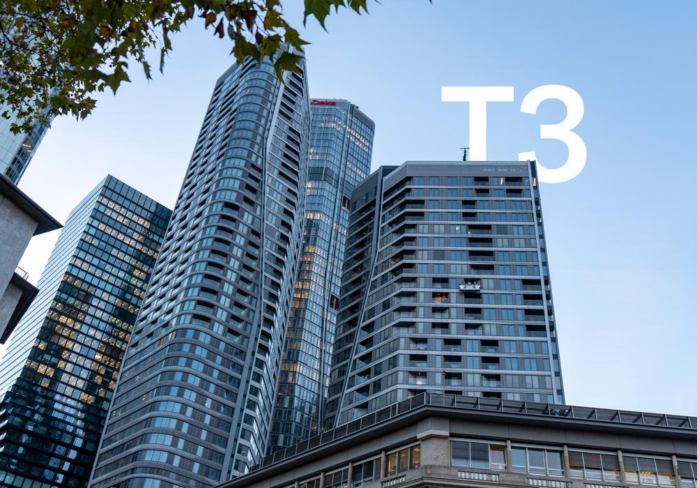 Bild Neubau Eigentumswohnungen Junghofstraße Frankfurt: Bild von der Frankfurter Skyline