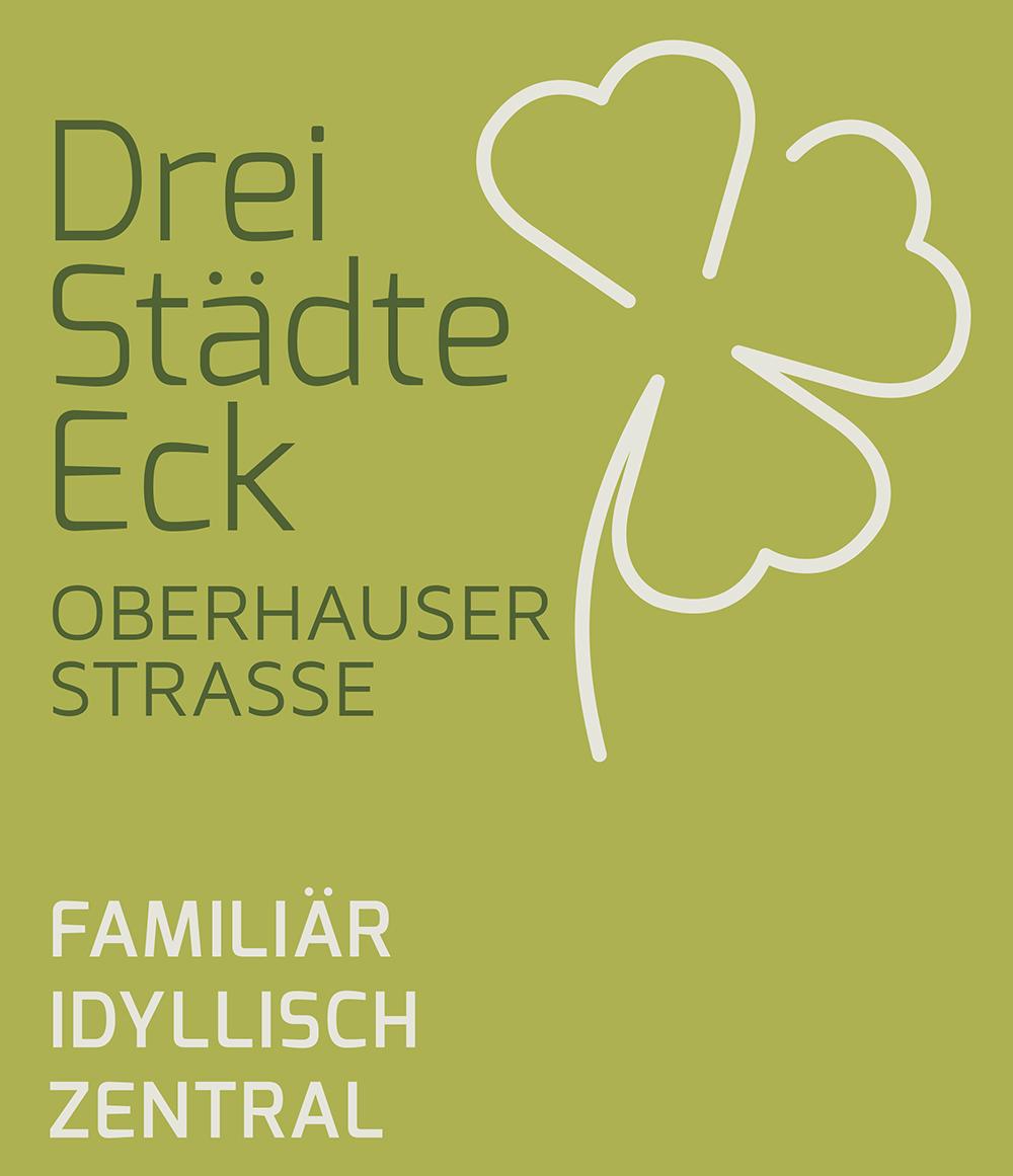 Logo Neubauprojekt Drei Städte Eck Essen