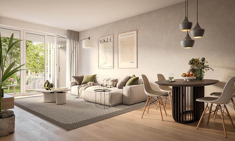 Bild Neubauprojekt Quartier Mittenheim Oberschleißheim
