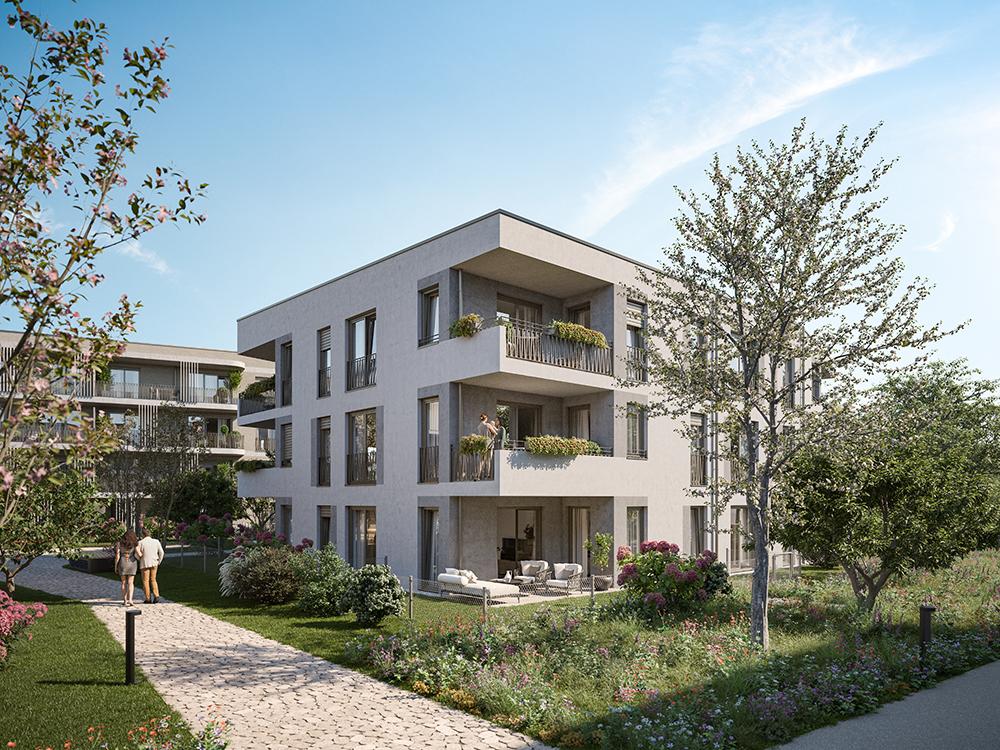 Bild Neubauprojekt Quartier Mittenheim Oberschleißheim