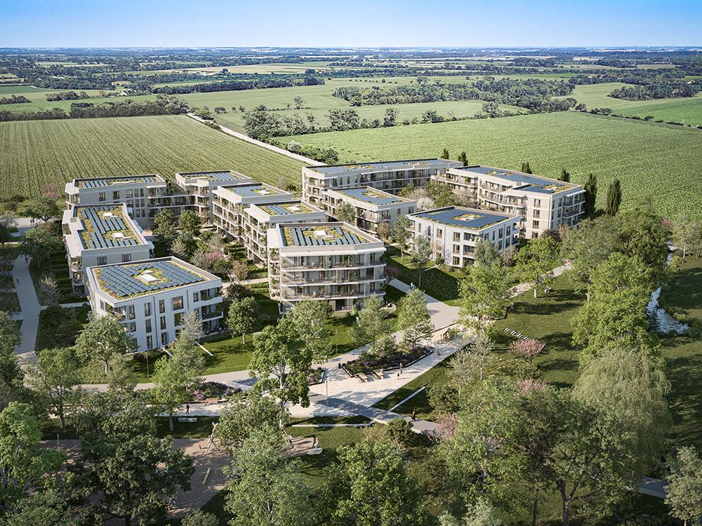 Bild Neubauprojekt Quartier Mittenheim Oberschleißheim