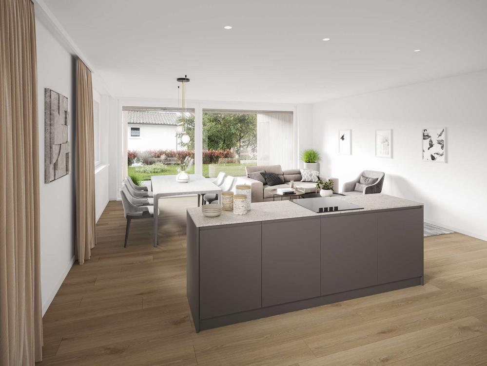 Bild Neubau Eigentumswohnungen Heinrich-Emerich-Straße Überlingen: Visualisierungen eines Mehrfamilienhauses