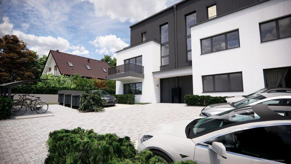 Bild Neubau Eigentumswohnungen Haarholzer Straße Bochum: Visualisierung eines Mehrfamilienhauses