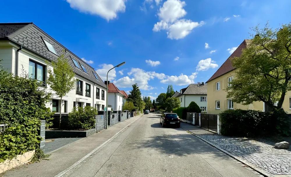 Bild Neubau Eigentumswohnungen Kuhfluchtstraße München: Bild der Kuhfluchtstraße in München