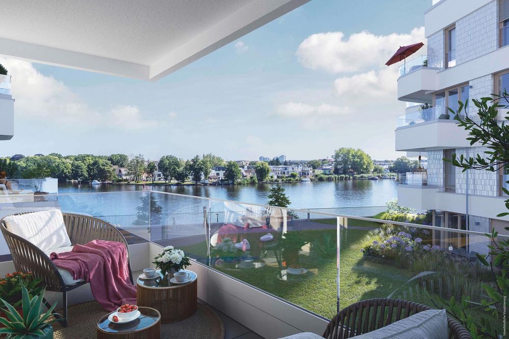 Bild Neubau Eigentmswohnungen BUWOG DAHMEGLANZ Bild Neubau Eigentmswohnungen BUWOG DAHMEGLANZ: Visualisierung eines Balkons