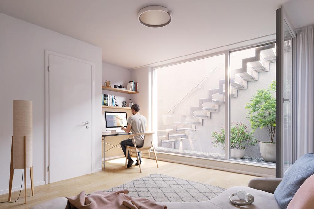 Bild Neubau Häuser Parrotstraße München