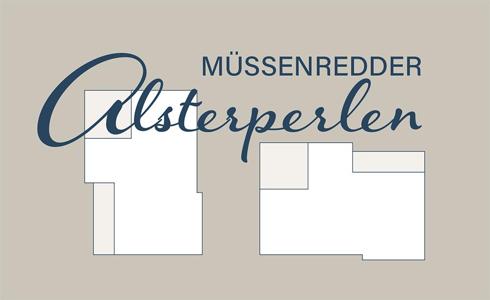 Logo Neubauprojekt Alsterperlen Hamburg Logo Neubauprojekt Alsterperlen Hamburg