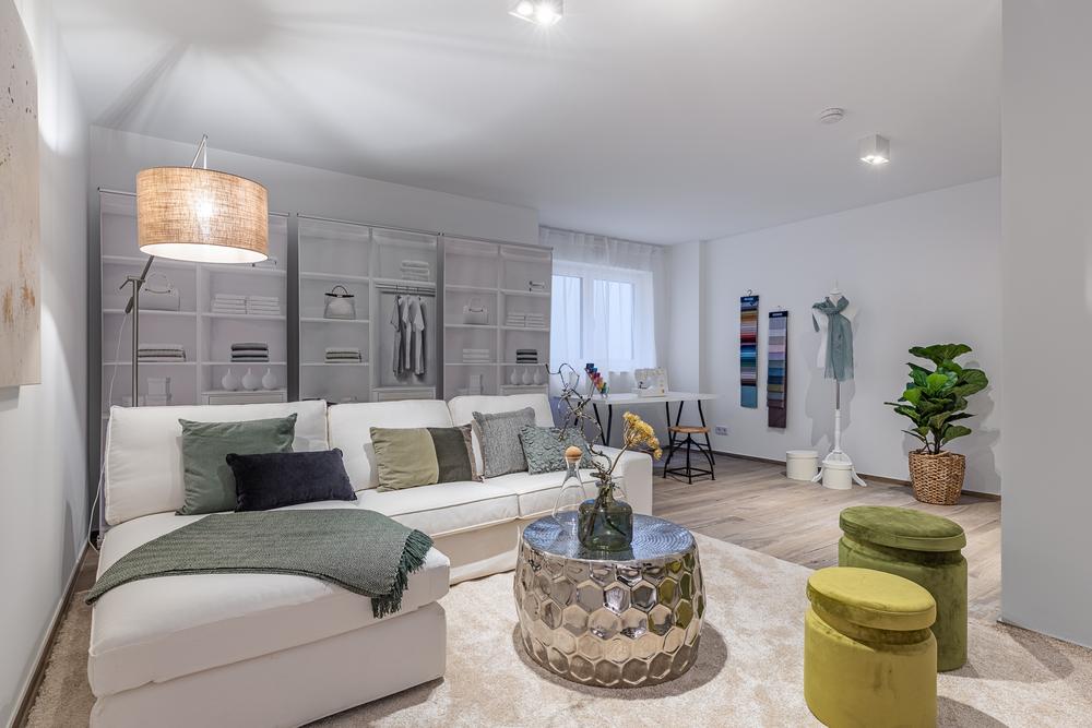 Bild Neubau Häuser Fasanenstraße München Bild Neubau Häuser Fasanenstraße München: Bild eines Wohnzimmers