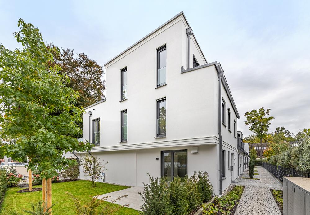 Bild Neubau Häuser Fasanenstraße München Bild Neubau Häuser Fasanenstraße München: Bild eines reihenhauses