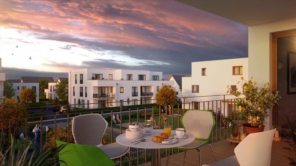 Bild Neubau Elisabeth-Habeth-Weg, Bonn Bild Neubau Elisabeth-Habeth-Weg, Bonn: Visualisierung eines Mehrfamilienhauses