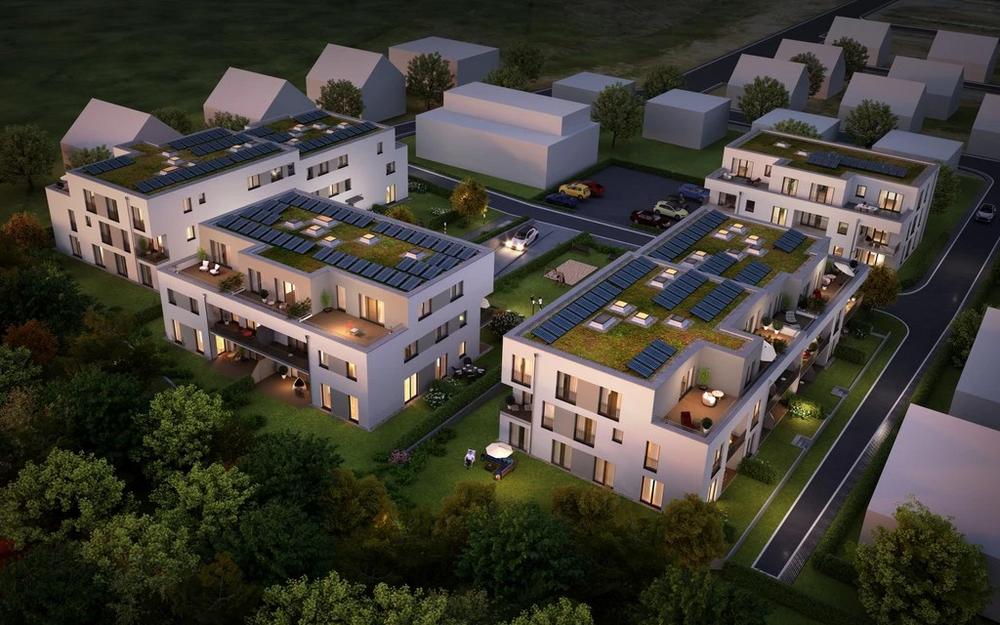 Bild Neubau Elisabeth-Habeth-Weg, Bonn Bild Neubau Elisabeth-Habeth-Weg, Bonn: Visualisierung eines Mehrfamilienhauses