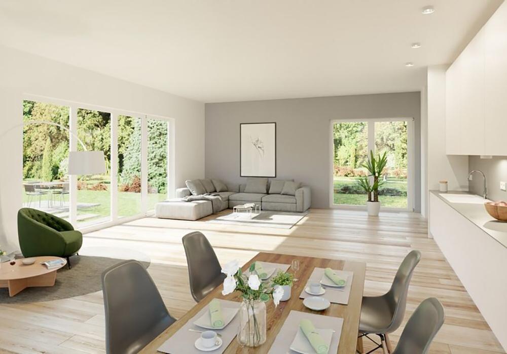 Bild Neubau Eigentumswohnungen Am Auengrün, Wendisch Rietz: Visualisierung eines Merhfamilienhauses