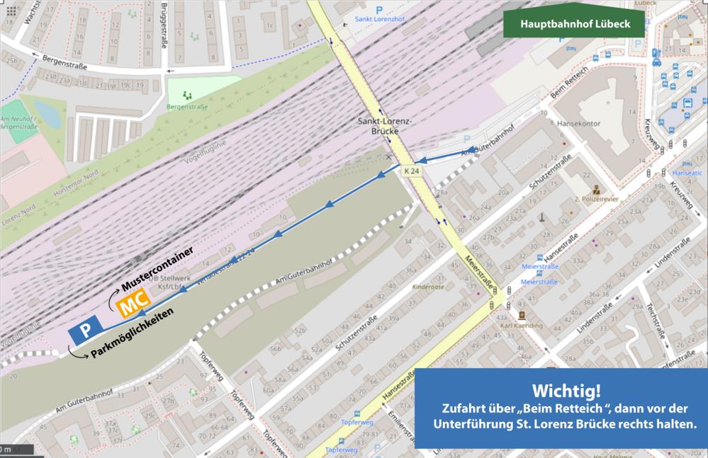 Image new build student apartments Hohenzollernstraße Saarbrücken: image of an apartment building with appointment information