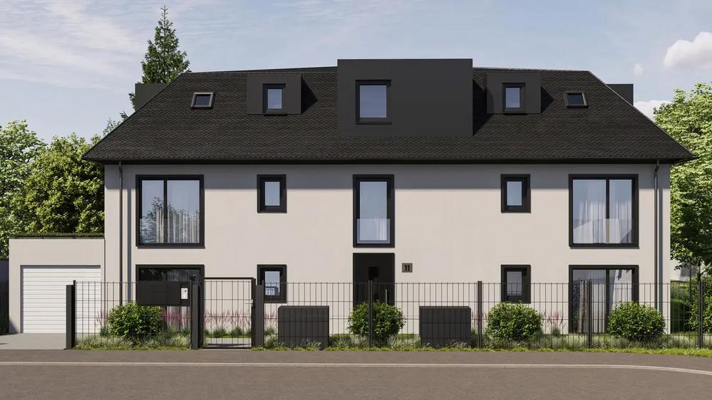 Bild Neubau Eigentumswohnungen Annabrunner Straße München: Visualisierung eines Mehrfamilienhauses