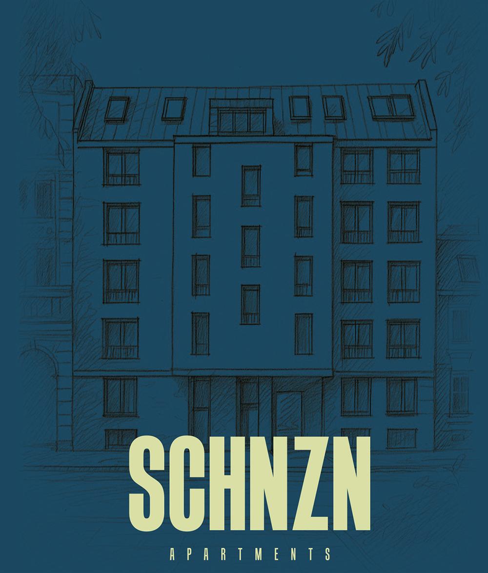 Logo Neubauprojekt SCHNZN Apartments Hamburg