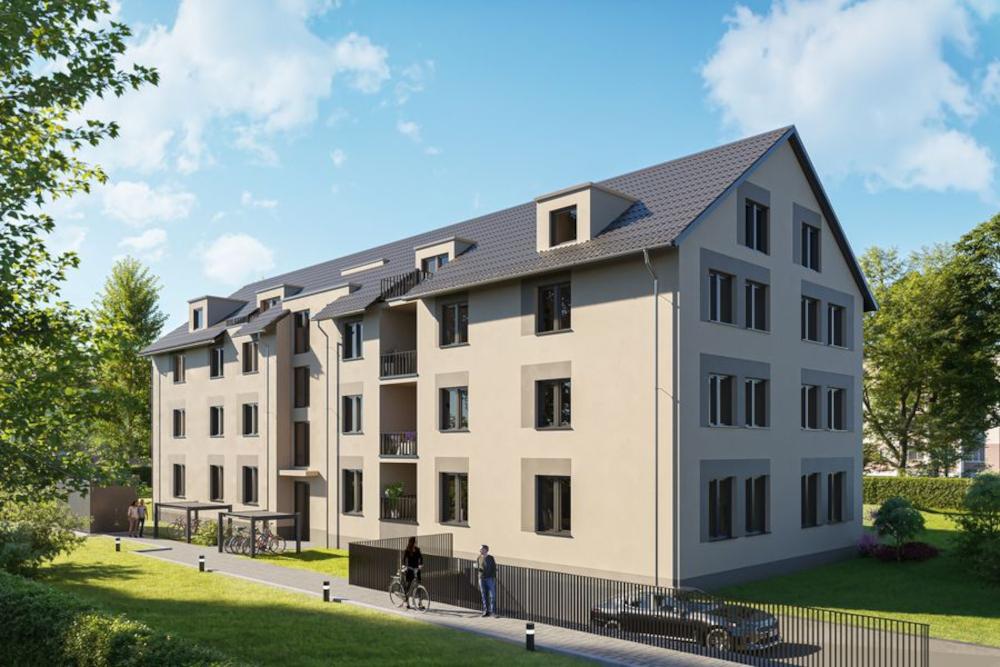 Bild Neubau Eigentumswohnungen KMS45 – Wohnen in Hanau