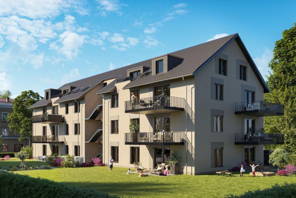 Bild Neubau Eigentumswohnungen KMS45 – Wohnen in Hanau