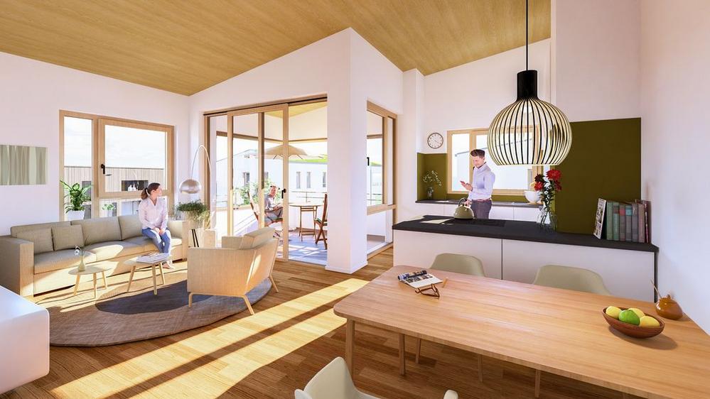 Bild Neubau Eigentumswohnungen Wohnen am Klostergarten, Laupheim