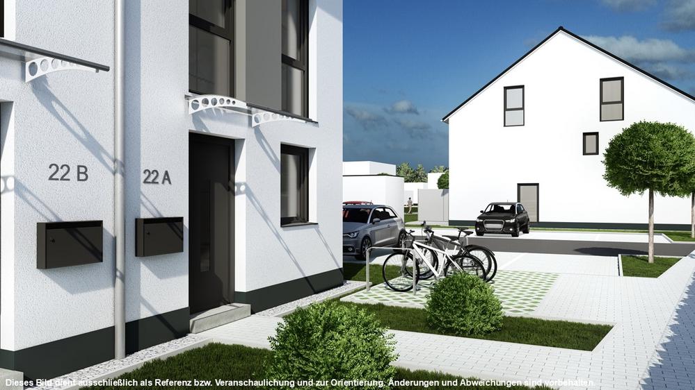 Bild Neubau Häuser Kleine Dresdener Straße, Taunusstein: Lageplan des Projekts