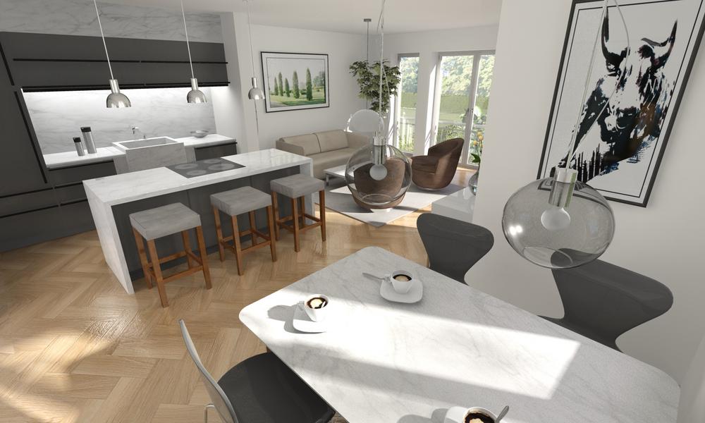 Bild Neubau Eigentumswohnungen Bäkepromenade 3, Stahnsdorf