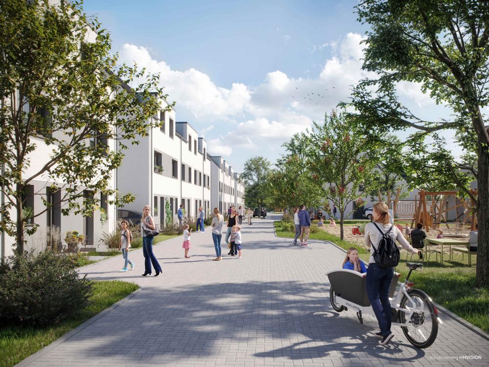 Bild Neubau Reihenhäuser LIV & ILMA, Köln