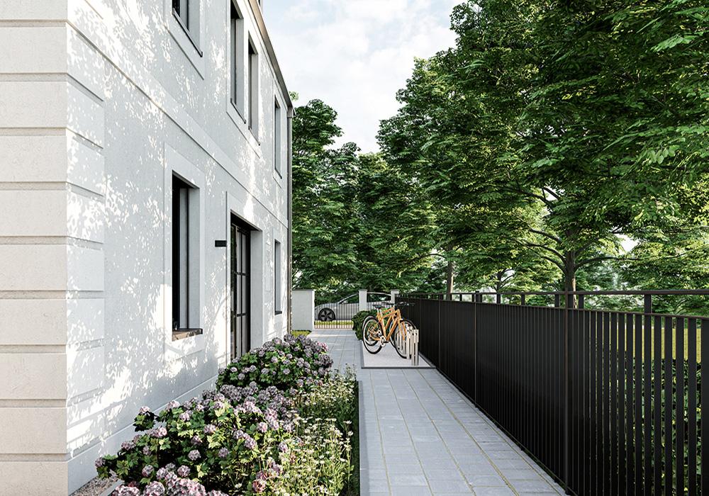 Bild Neubau Eigentumswohnungen Mangfallstraße München: Visualisierung eines Mehrfamilienhauses