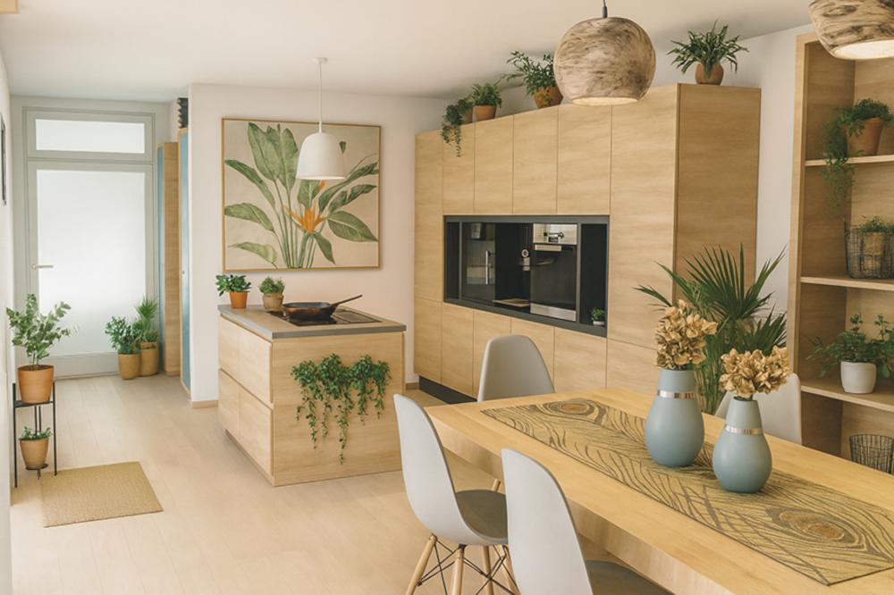 Bild Neubauprojekt Birkfeld, Bergfelde: Visualisierung Wohnbereich Townhouse