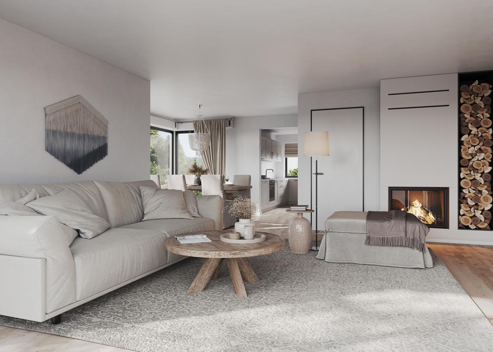 Bild Neubauprojekt Palnkamer Straße 47, Otterfing: Wohnbereich Doppelhäuser