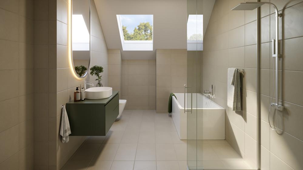 Image new build semi-detached houses Am Biestenkamp 12-16, Mülheim an der Ruhr