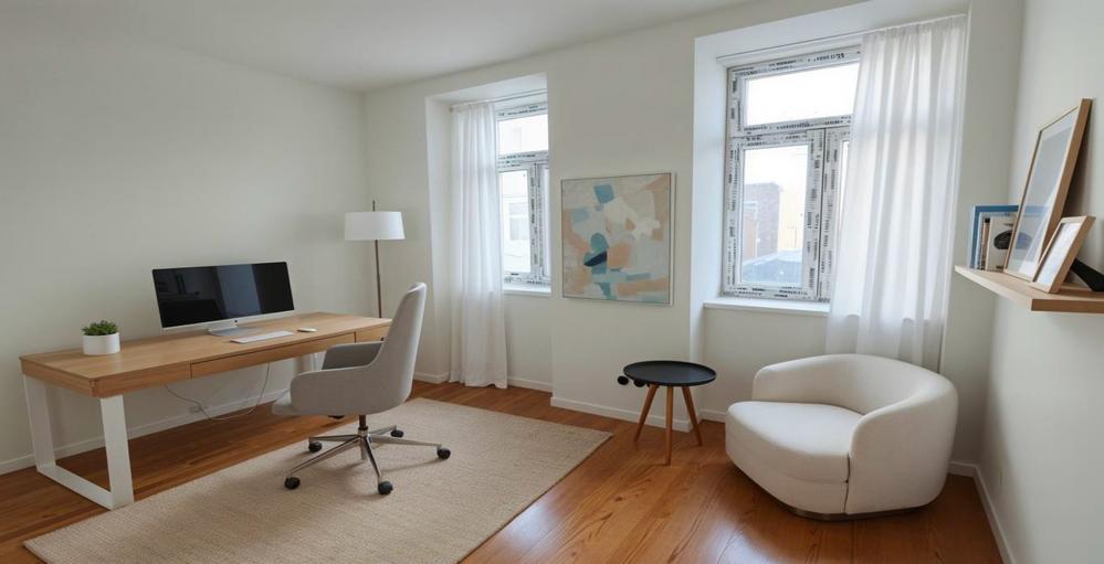 Bild Kernsanierung Eigentumswohnungen Abt-Karl-Gasse und Schulgasse Wien: Bild eines hellen Wohnzimmers